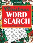 Christmas Word Search Puzzles, Large Print By Dylanna Press Cover Image