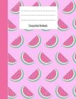 Composition Notebook: bts notebook college ruled, watermelon notebook (7.44x9.69) notebook with 200 pages for taking notes, notebook for Sch Cover Image