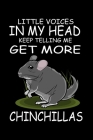 Little Voices In My Head Keep Telling Me Get More Chinchillas: Funny Animal Collection By Marko Marcus Cover Image
