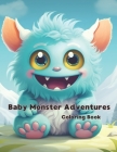 Baby Monster Adventures Coloring Book Cover Image