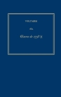 Complete Works of Voltaire 18a: Oeuvres de 1738 (I) Cover Image
