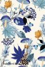 Password Book: Include Alphabetical Index With Monotone Blue Shade Autumn Garden Cover Image