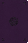 ESV Large Print Bible (Trutone, Lavender, Emblem Design) Cover Image