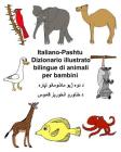 Italiano-Pashtu Dizionario illustrato bilingue di animali per bambini By Kevin Carlson (Illustrator), Richard Carlson Jr Cover Image