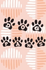 Dog Paws: Unique Discrete Password Logbook for Pet Lovers, Dog Paws Design for Dog Dad and Dog Mom By Alyvia Skye Cover Image