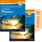 Cambridge Igcse and O Level Complete Physics 4th Edition: Enhanced Online Student Book Pack Fourth Edition Set By Pople Cover Image