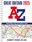 Great Britain A-Z Handy Road Atlas 2025 (A5 Spiral) By A–Z Maps Cover Image