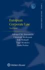 European Corporate Law (European Company Law) By Adriaan F. M. Dorresteijn, Christoph Teichmann, Erik Werlauff Cover Image
