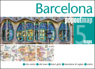 Barcelona Popout Map (Popout Maps)  Cover Image