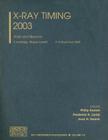 X-Ray Timing 2003: Rossi and Beyond (AIP Conference Proceedings (Numbered) #714) Cover Image