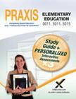 Praxis Elementary Education 0011, 5011, 5015 Book and Online Cover Image