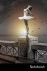 Notebook: Ballett Ballerina Notizbuch / persönliches Tagebuch / Schreibheft / Logbuch / Planer / Vokabelheft / Notizen - 6 x 9 Z By Notizbuch A5 Linier Notizbuch Ballerina Cover Image