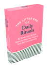 The Little Box of Daily Rituals: 52 Cards with Simple Steps to Help You Improve Your Self-Care Routine By Summersdale Publishers Cover Image