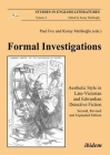 Formal Investigations: Aesthetic Style in Late-Victorian and Edwardian Detective Fiction (Studies in English Literatures #4) Cover Image
