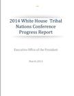 2014 White House Tribal Nations Conference Progress Report By Executive Office of the President Cover Image