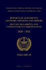 Reports of Judgments, Advisory Opinions and Orders/ Receuil Des Arrets, Avis Consultatifs Et Ordonnances, Volume 19 (2020-2021) By Itlos (Editor) Cover Image