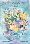What Wonders Await Outdoors: A Suteki Creative Spanish & English Bilingual Book Cover Image