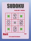 Sudoku-hard Vol.01: 108 pages over 400 challenging puzzels hard sudoku book By Johnny Mathis Cover Image