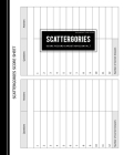 Black and White Publishing Scattergories Score Card: Scattergories Record Sheet Keeper for Keep Track of Who's Ahead In Your Favorite Creative Thinkin By Black and White Publishing Cover Image