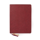 CSB Holy Land Illustrated Bible, Burgundy LeatherTouch: A Visual Exploration of the People, Places, and Things of Scripture Cover Image
