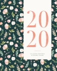 2020 UK-Dated Monthly & Weekly Diary: Dated January 2020 to December 2020 Diary - Two-Page Monthly & Weekly View Spreads - Monday to Sunday Weeks - 8x By Rainy Day Publishing Cover Image