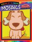 Mosaics Pixel Dog & Cat Coloring Books: Color by Number Cover Image