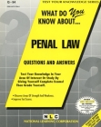 PENAL LAW: Passbooks Study Guide (Test Your Knowledge Series (Q)) By National Learning Corporation Cover Image