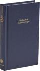 Book of Common Prayer, Standard Edition, Blue, Cp220 Dark Blue Imitation Leather Hardback 601b By Cambridge University Press (Manufactured by) Cover Image