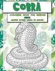 Animal Coloring Book for Seniors - Amazing Patterns Mandala and Relaxing - Cobra Cover Image