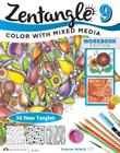 Zentangle 9: Color with Mixed Media (Design Originals #3517) By Suzanne McNeill Cover Image