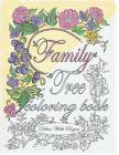 Family Tree Coloring Book Cover Image