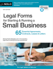 Legal Forms for Starting & Running a Small Business: 65 Essential Agreements, Contracts, Leases & Letters Cover Image