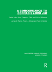 A Concordance to Conrad's Lord Jim: Verbal Index, Word Frequency Table and Field of Reference By James W. Parins, Robert J. Dilligan, Todd K. Bender Cover Image