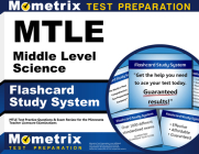Mtle Middle Level Science Flashcard Study System: Mtle Test Practice Questions & Exam Review for the Minnesota Teacher Licensure Examinations Cover Image