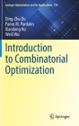 Introduction to Combinatorial Optimization (Springer Optimization and Its Applications #196) By Ding-Zhu Du, Panos M. Pardalos, Xiaodong Hu Cover Image