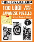 100 LOGI Black & White Japanese Puzzles: Easy to Hard Cover Image