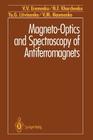 Magneto-Optics and Spectroscopy of Antiferromagnets By V. V. Eremenko, N. F. Kharchenko, Yu G. Litvinenko Cover Image