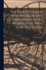 The Relative Value of High-grade and Low-grade Calves Marketed as Two-year-old Steers; 225 Cover Image
