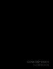Genkouyoushi Notebook: For Beginners - Kanji Writing Practice, Japanese Notebook - Plain Black Cover By Moito Publishing Cover Image