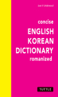 Concise English-Korean Dictionary By Joan V. Underwood Cover Image