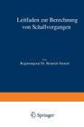 Leitfaden Zur Berechnung Von Schallvorgängen By Heinrich Stenzel Cover Image