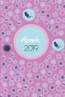 Agenda 2019: Agenda Mensual y Semanal + Organizador I Cubierta con tema de MicrobiologiaI Enero 2019 a Diciembre 2019 6 x 9in Cover Image