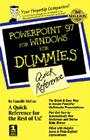 PowerPoint 97 For Win For Dumm (For Dummies: Quick Reference (Computers)) By McCue Cover Image