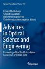Advances in Optical Science and Engineering: Proceedings of the Third International Conference, Optronix 2016 (Springer Proceedings in Physics #194) By Indrani Bhattacharya (Editor), Satyajit Chakrabarti (Editor), Haricharan Singh Reehal (Editor) Cover Image