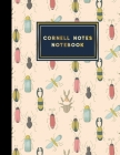 Cornell Notes Notebook: Cornell Method Paper, Cornell Note Taking System Notebook, Note Taking Notebook For College, Cute Insects & Bugs Cover By Moito Publishing Cover Image