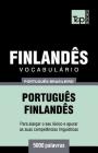 Vocabulário Português Brasileiro-Finlandês - 5000 palavras Cover Image