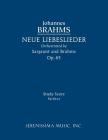 Neue Liebeslieder, Op.65: Study score By Johannes Brahms, Jr. Sargeant, Richard W. (Orchestrated by) Cover Image