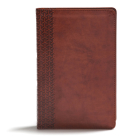 CSB Everyday Study Bible, British Tan LeatherTouch Cover Image