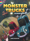 Monster Trucks Coloring Book Cover Image