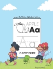 Learning To Write: Alphabet Letters Cover Image